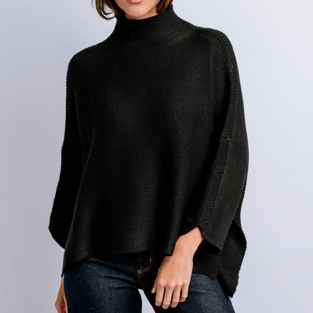 Kerisma Oversized Turtleneck 3/4 Sleeve Sweater‎